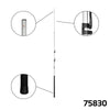 Berger ArboRapid 75830 | Dreiteilige Teleskopstange mit Aufsatzrohr | Länge 1,75 - 6,35 m - Julius Berger GmbH & Co. KG